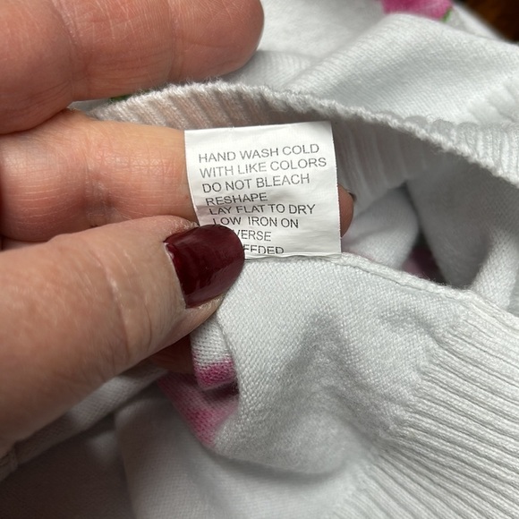 2-Elementz cardigan spring easter cardigans size xl euc long sleeve floral print - Picture 14 of 14